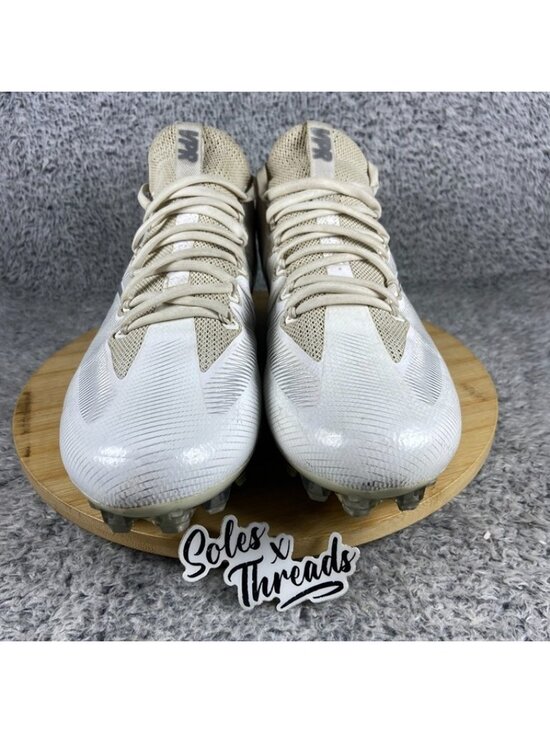 Nike Vapor Untouchable Pro Football Size 12 Men White Metallic Silver 833385-102 main image 4